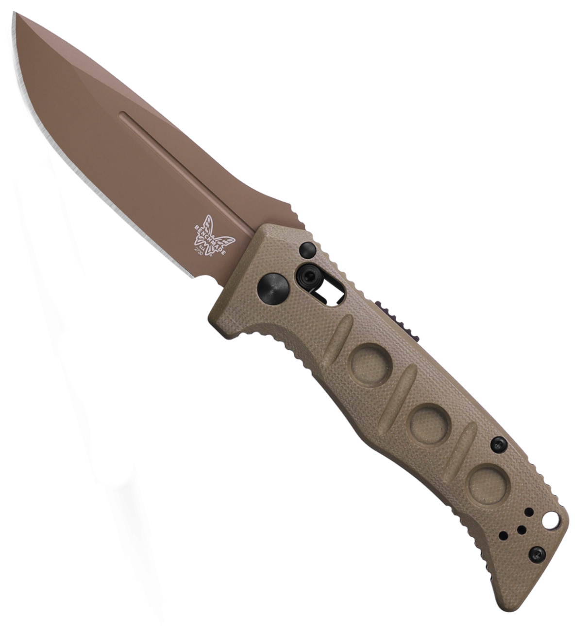 Benchmade Mini Auto Adamas, Flat Dark Earth