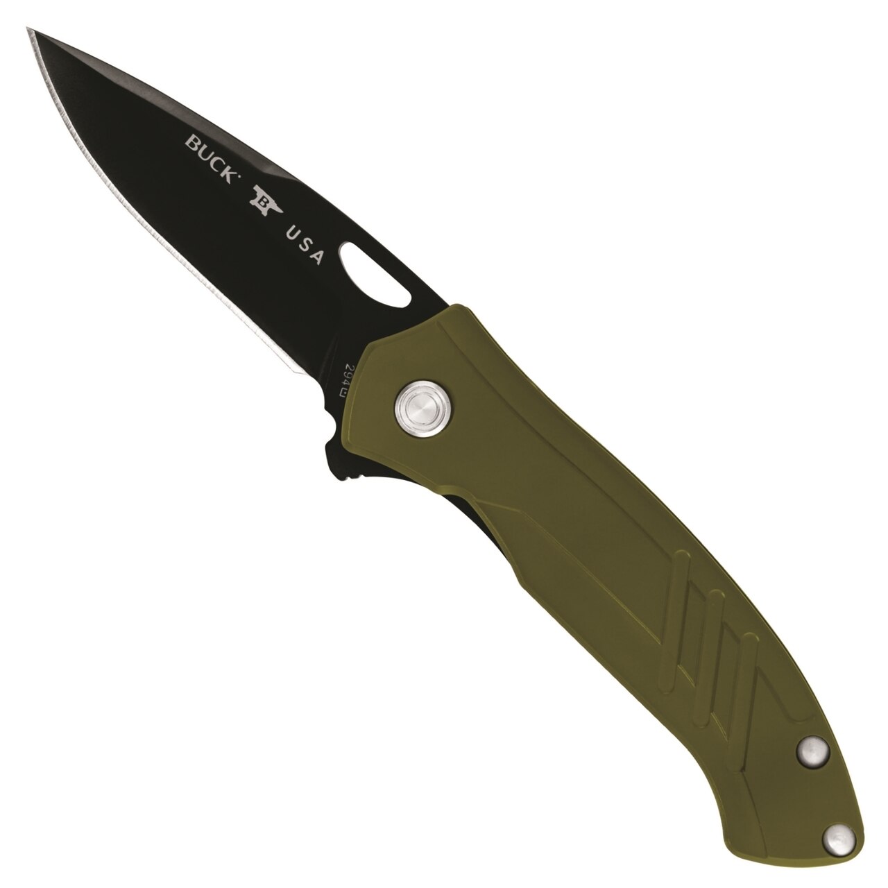 Buck Bazooka Green Momentum Assist Knife