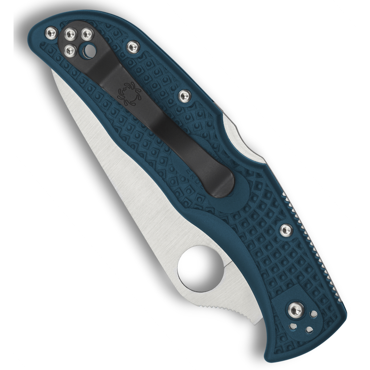 Spyderco Blue Endela, Clip View