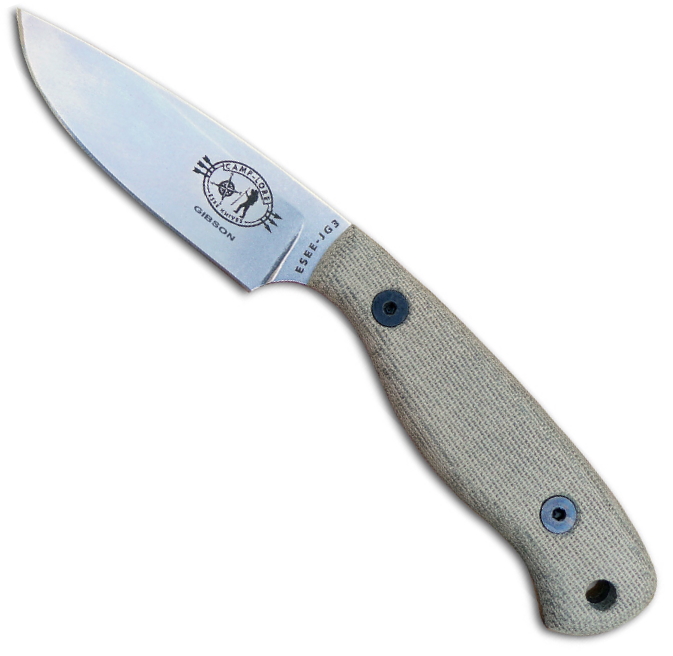 ESEE JG3 Camp Lore Gibson Knife