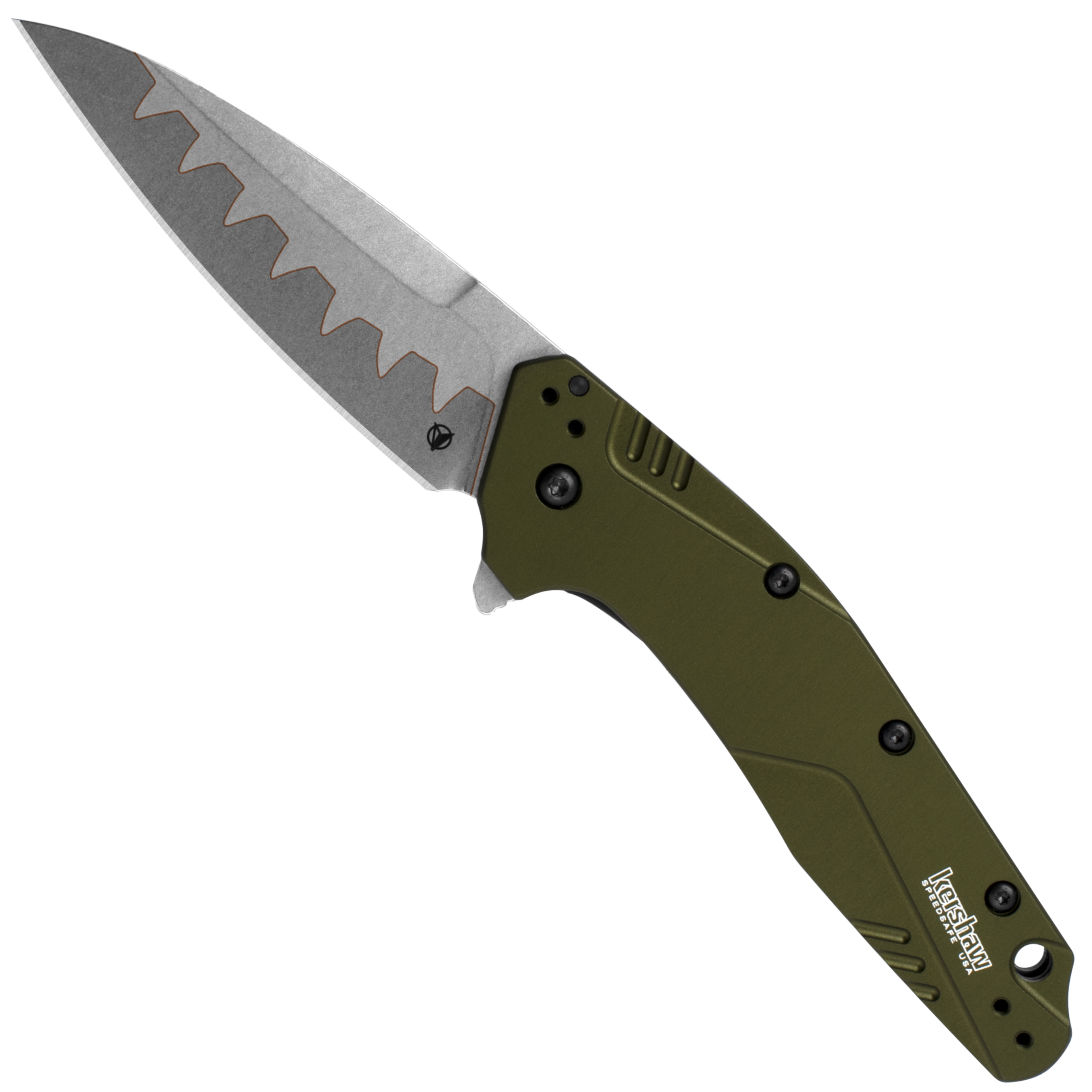 Kershaw Olive Dividend Assist Knife