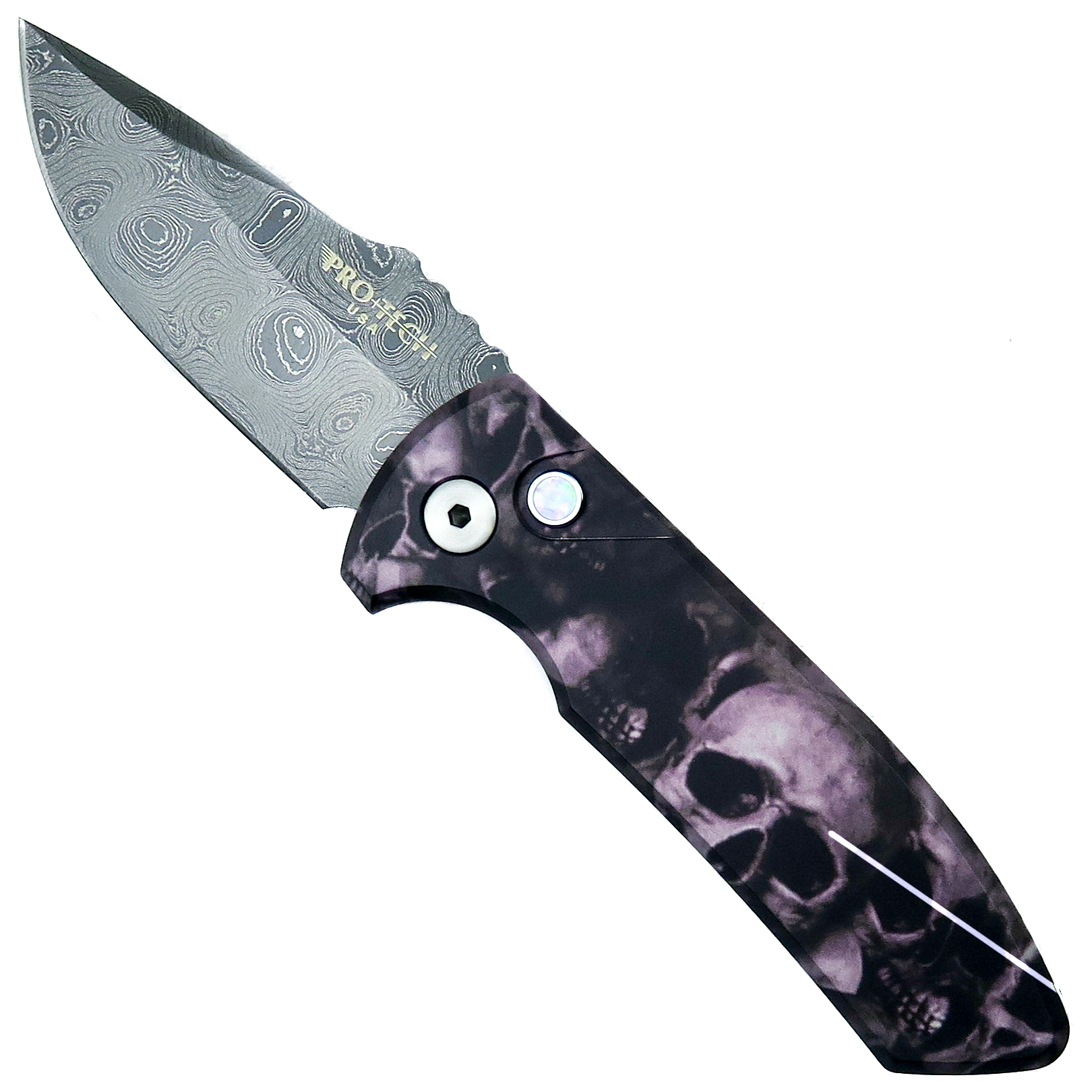 ProTech Skulls #3 SBR Auto Knife